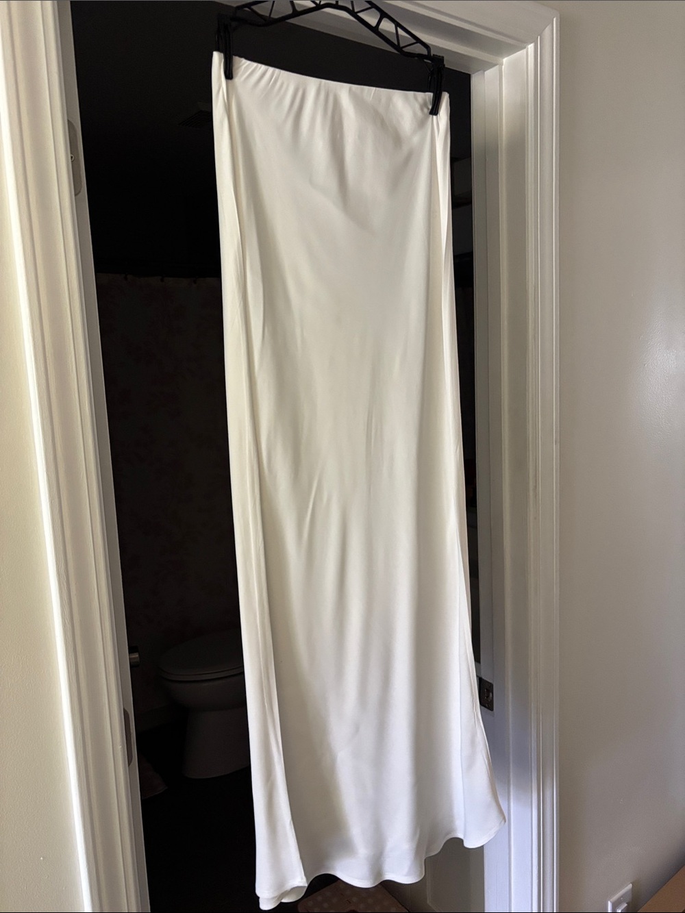 Anthropologie Maxi Silk Skirt